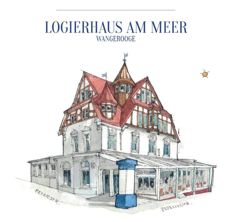 Logierhaus Am Meer Wangerooge Buitenkant foto